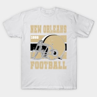 New Orleans Retro Football T-Shirt